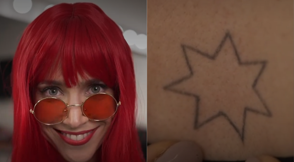 Mel Lisboa revela tatuagem igual a de Rita Lee antes de interpretá-la